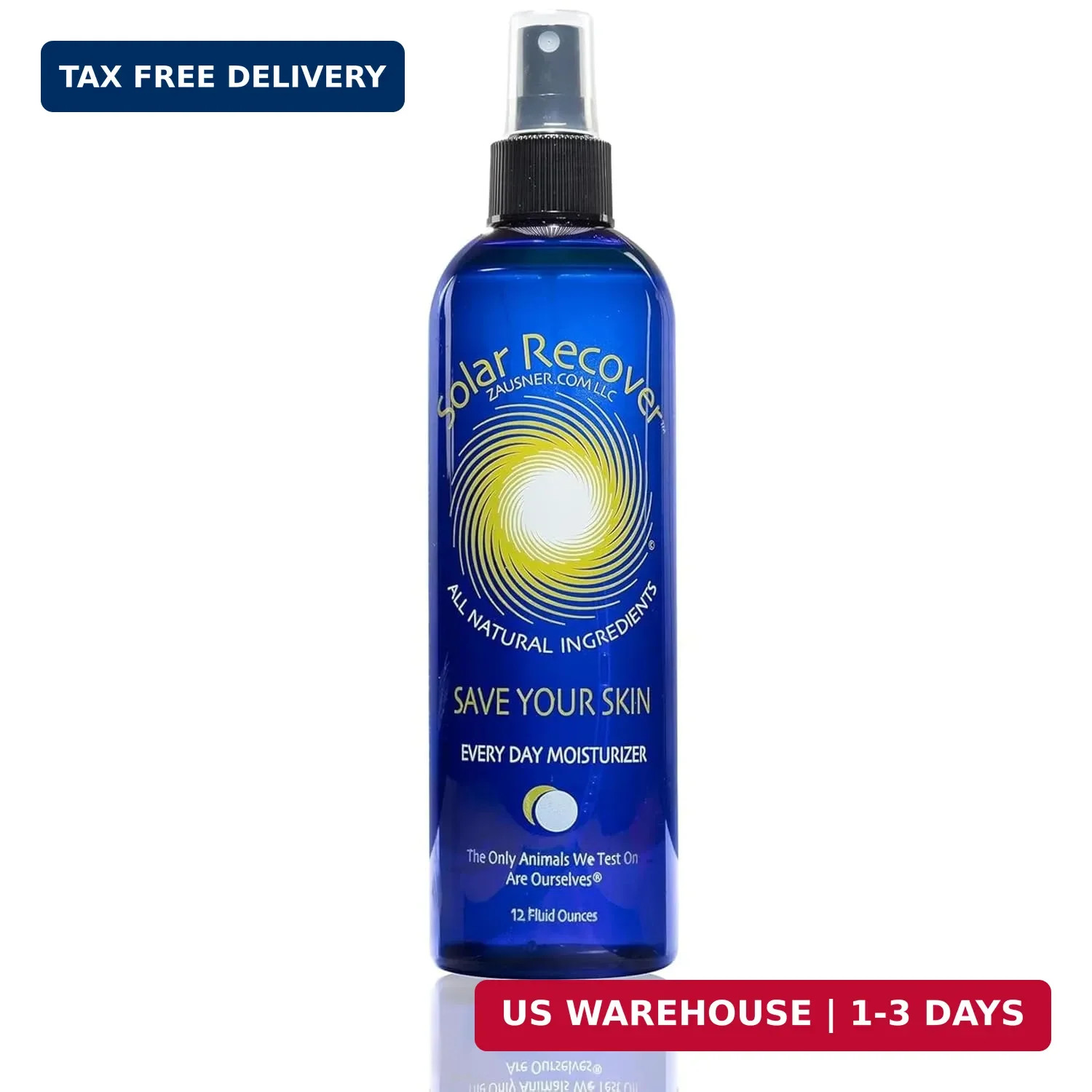 Solar Recover After Sun Moisturizing Spray (12 Ounce) – Hydrating Facial and Bod