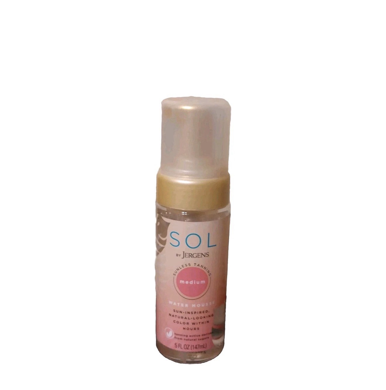 SOL by Jergens Sunless Tanning Medium Water Mousse 5 fl oz