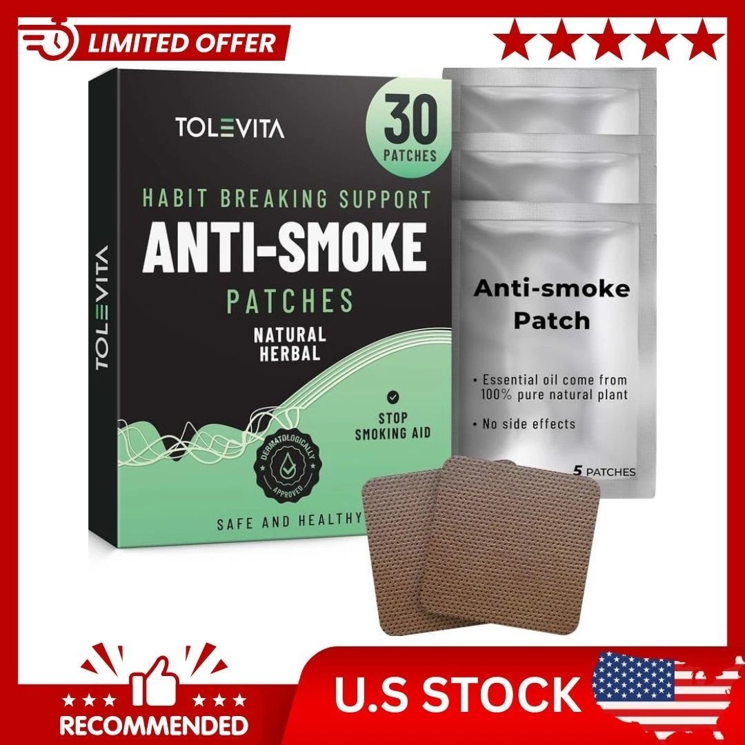 Anti-Smoke Herbal Patches 7 mg | Quit Smoking Patches to Help Reduce Cravings |