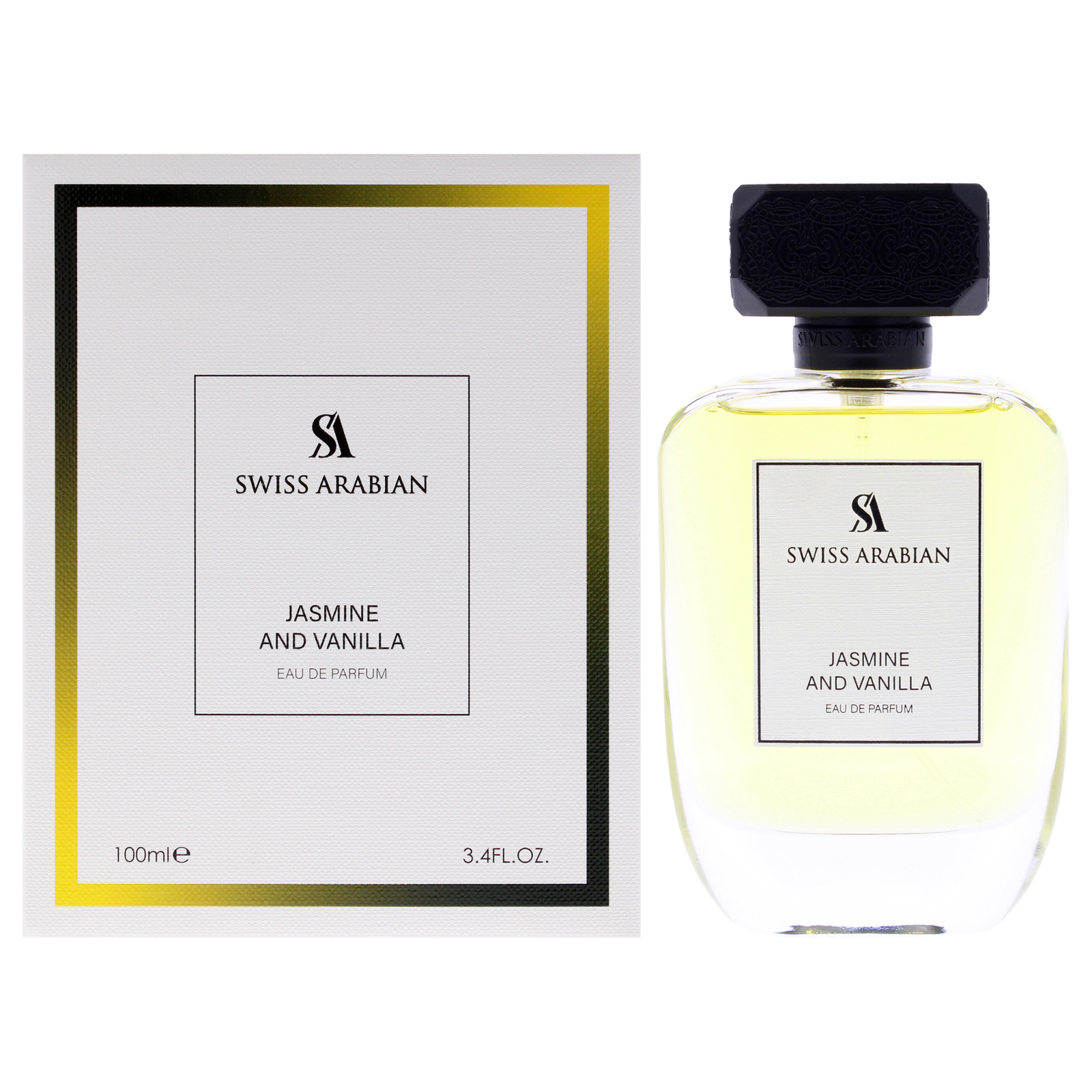 Jasmine and Vanilla by Swiss Arabian for Women – 3.4 oz EDP Spray