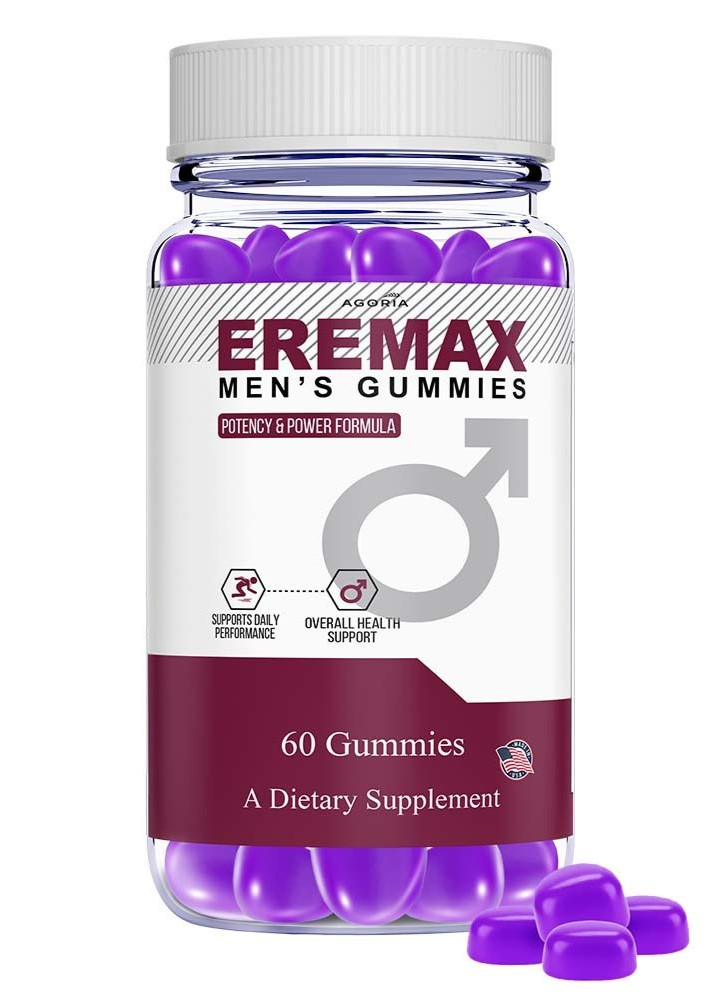 ( 1 Pack ) Eremax Gummies – Men’s Vitality & Performance Support Supplement
