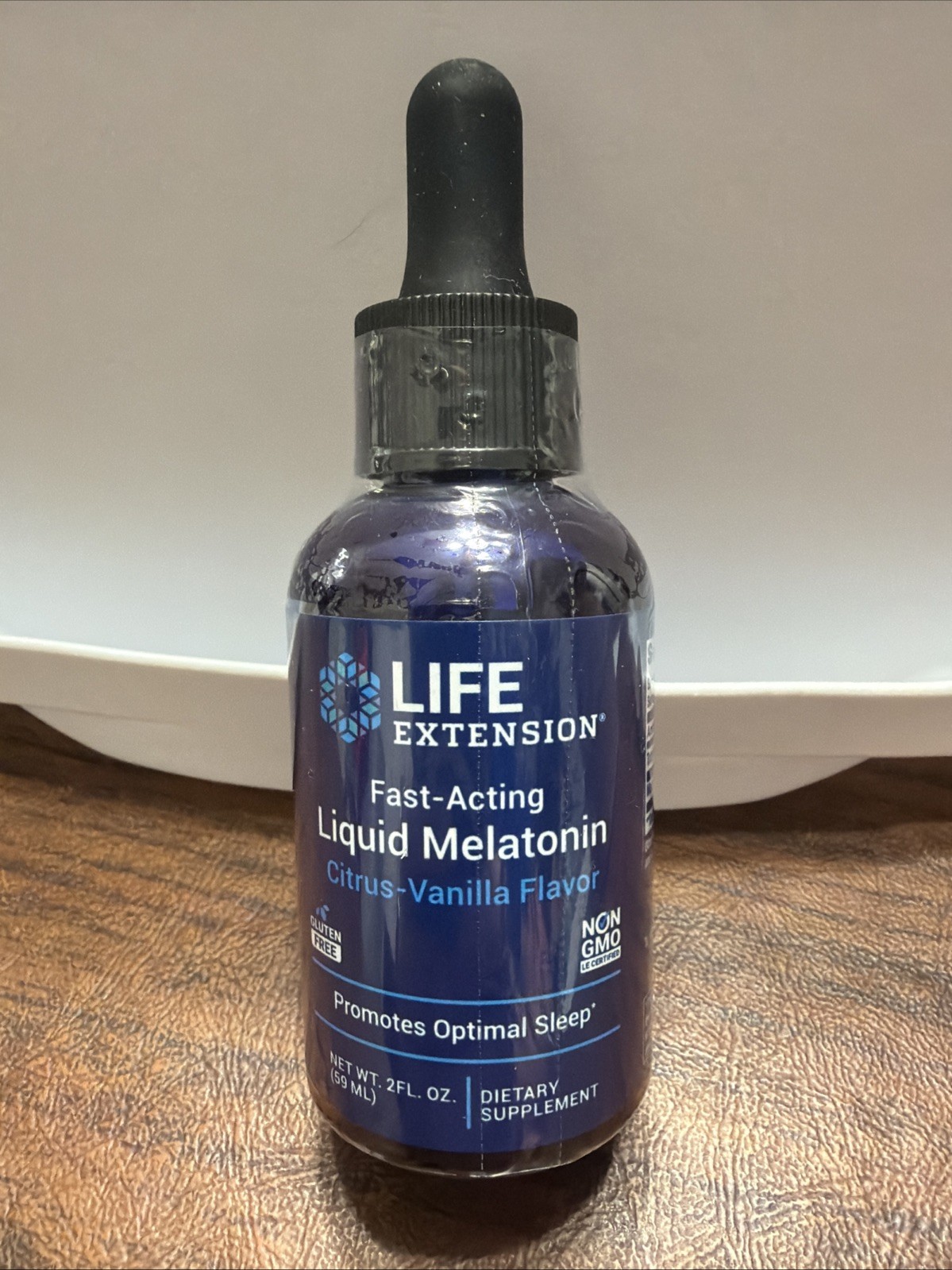 Life Extension, Fast-Acting Liquid Melatonin, Citrus-Vanilla, 2 fl oz (59 ml)