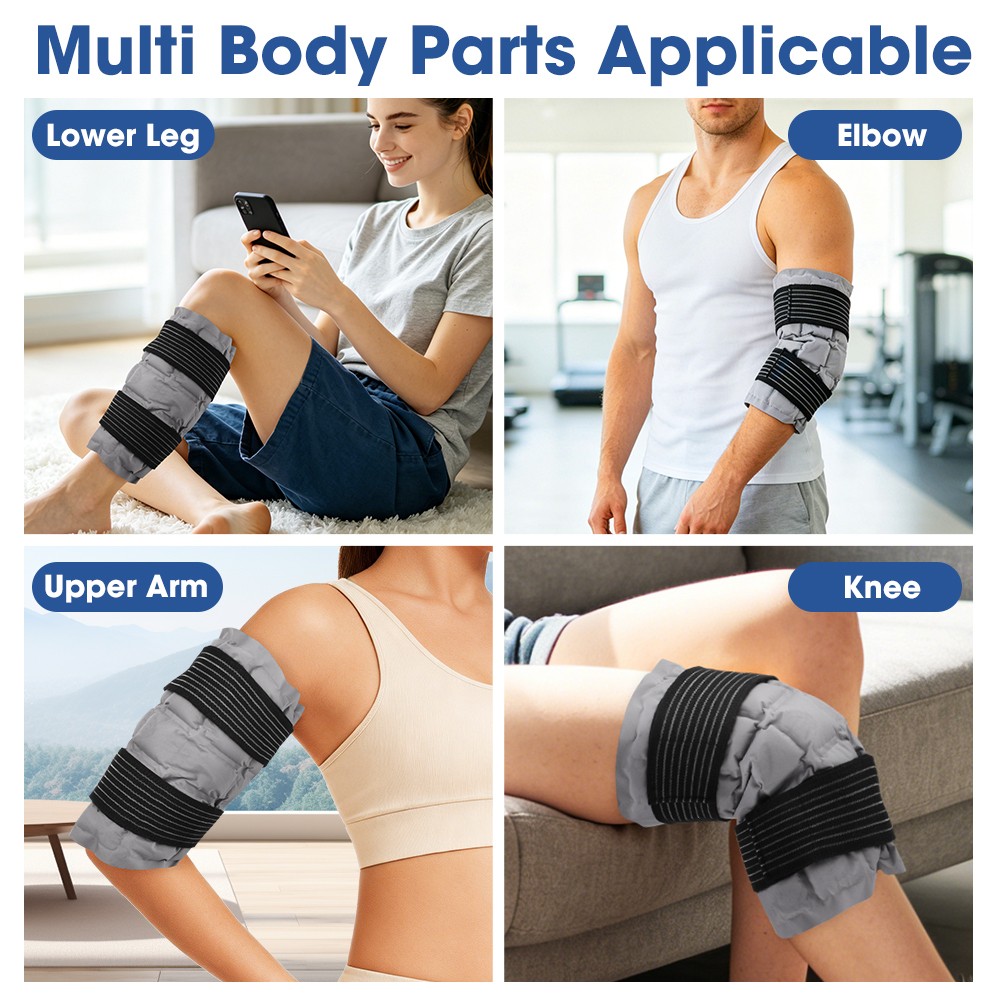Knee Ice Pack Wrap Reusable Ice Pack Therapy Wrap After Surgery Sports Injuries
