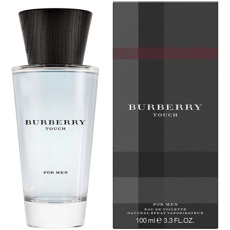 Touch by Burberry for Men Eau de Toilette Spray 3.3 oz