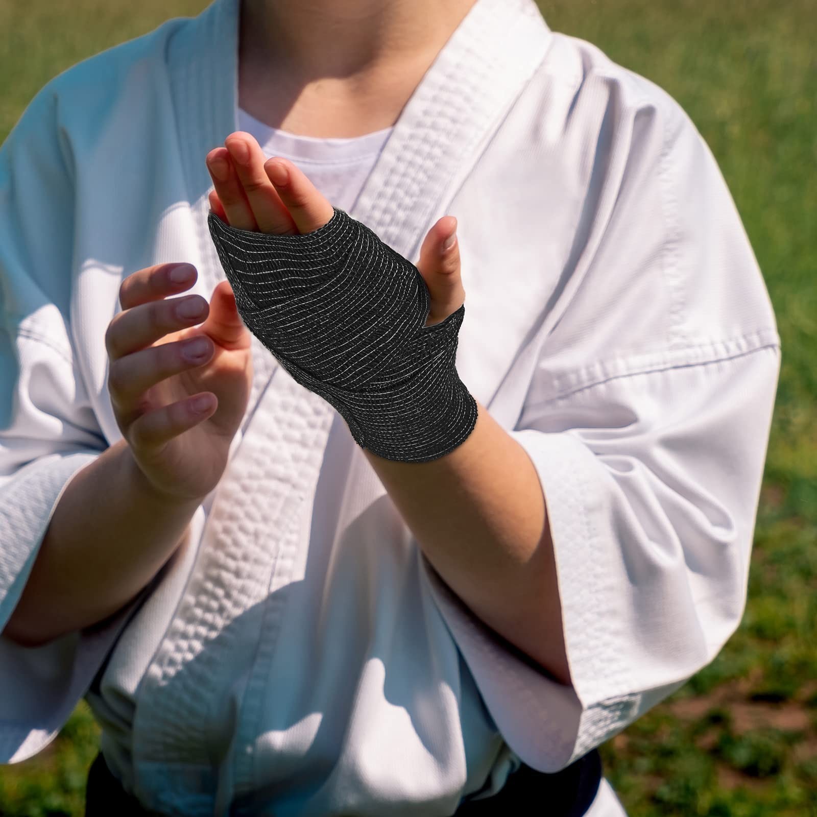 96 Pack Self Adhesive Bandage Wrap 2″ x 5 Yards – Cohesive Elastic Sports Tape,