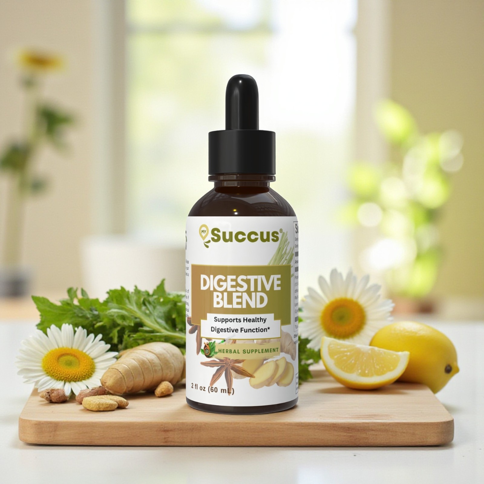 Digestive Blend Tincture – Herbal Extract – Natural Wellness