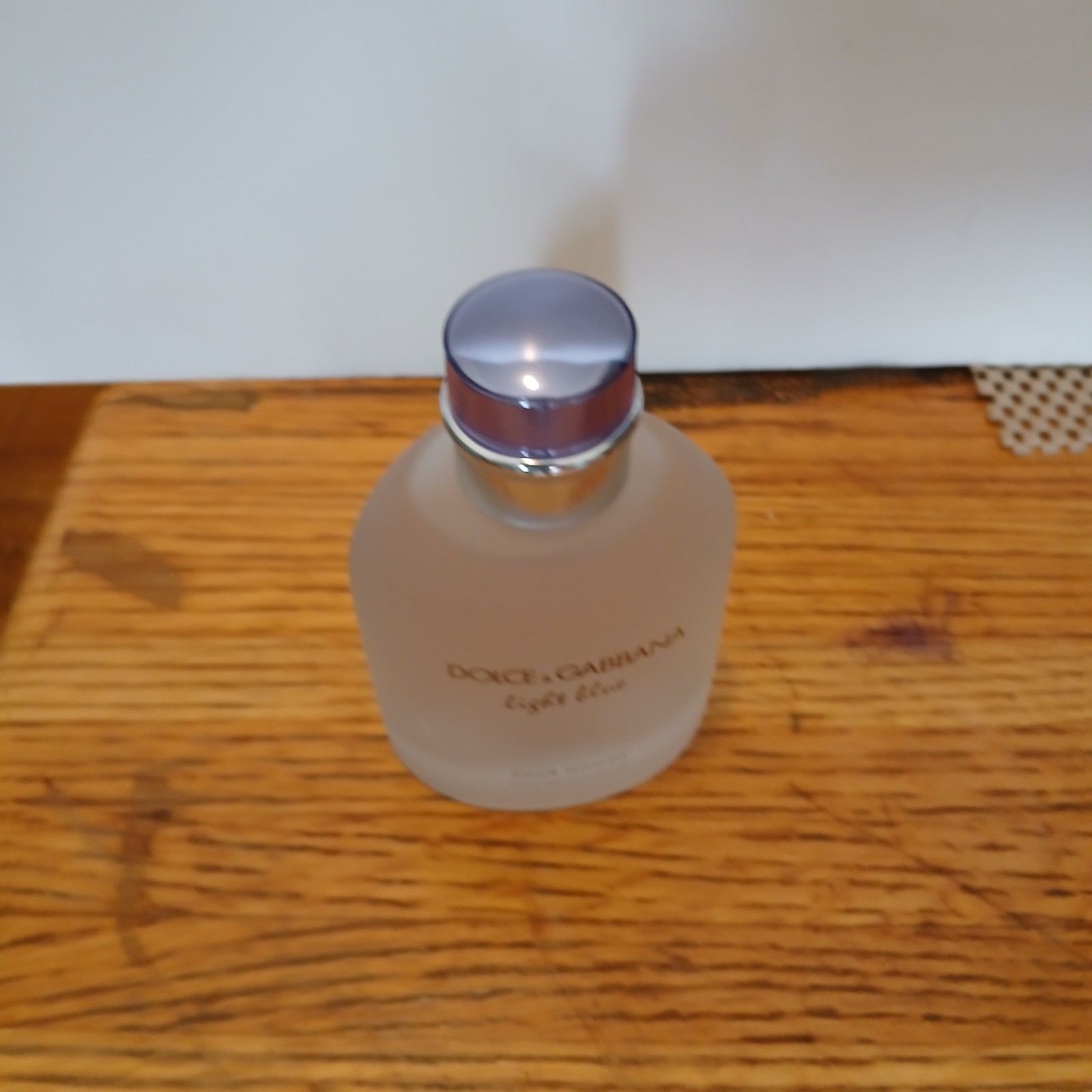 Dolce and Gabbana Men’s Light Blue EDT Spray 4.2 oz (Tester) with demo box