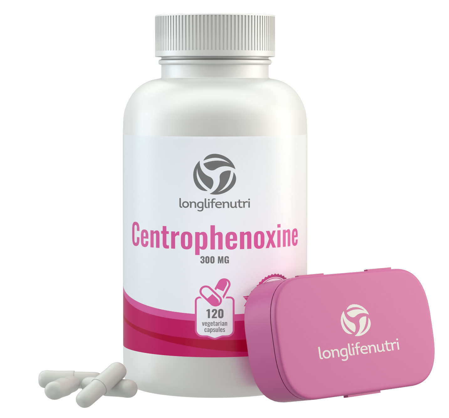 Centrophenoxine 300 mg – 120 Vegetarian Capsules