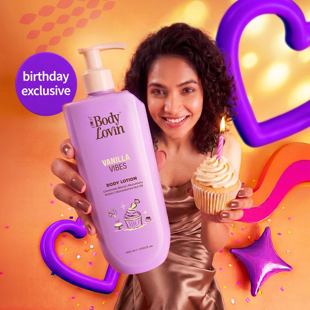 BodyLovin Vanilla Vibes Body Lotion | Deep Moisturizing | All Skin Types | 400ml