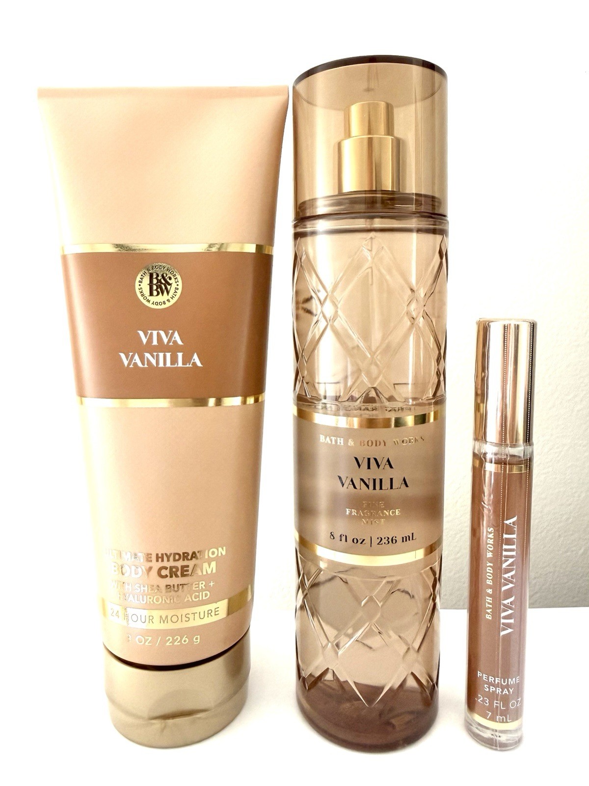 Bath and Body Works Viva Vanilla Everyday Luxuries Bundle – Kayali Dupe NEW