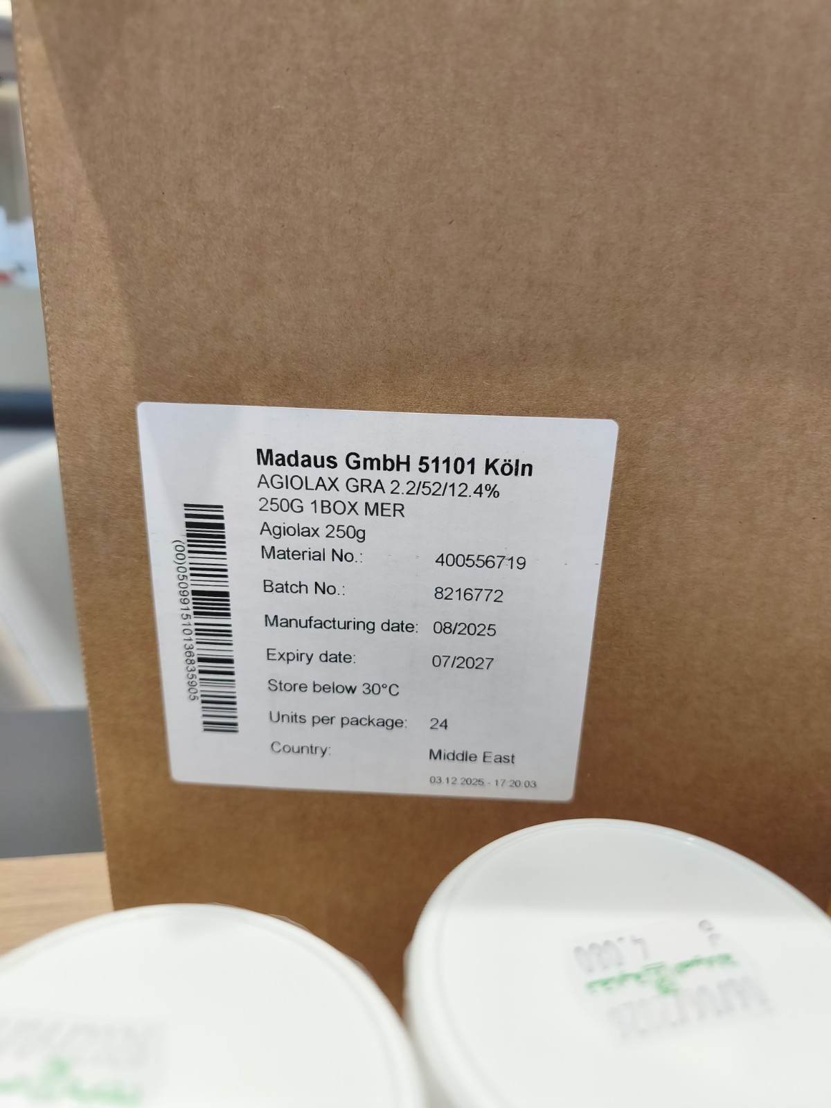 10 PACK AGIOLAX Madaus Granules 250g Made in Germany Express ship New 🥇