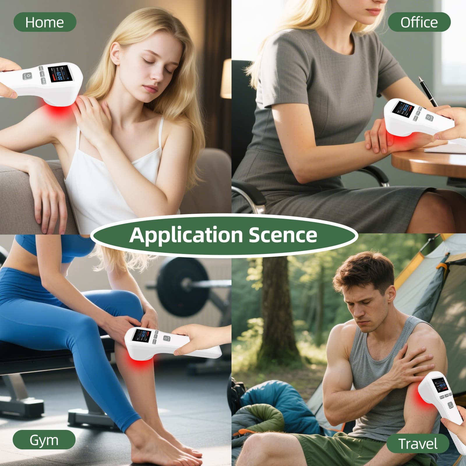 Medical Grade Red Light Therapy LLLT Treatment 880mW Knee Arthritis Pain Relief