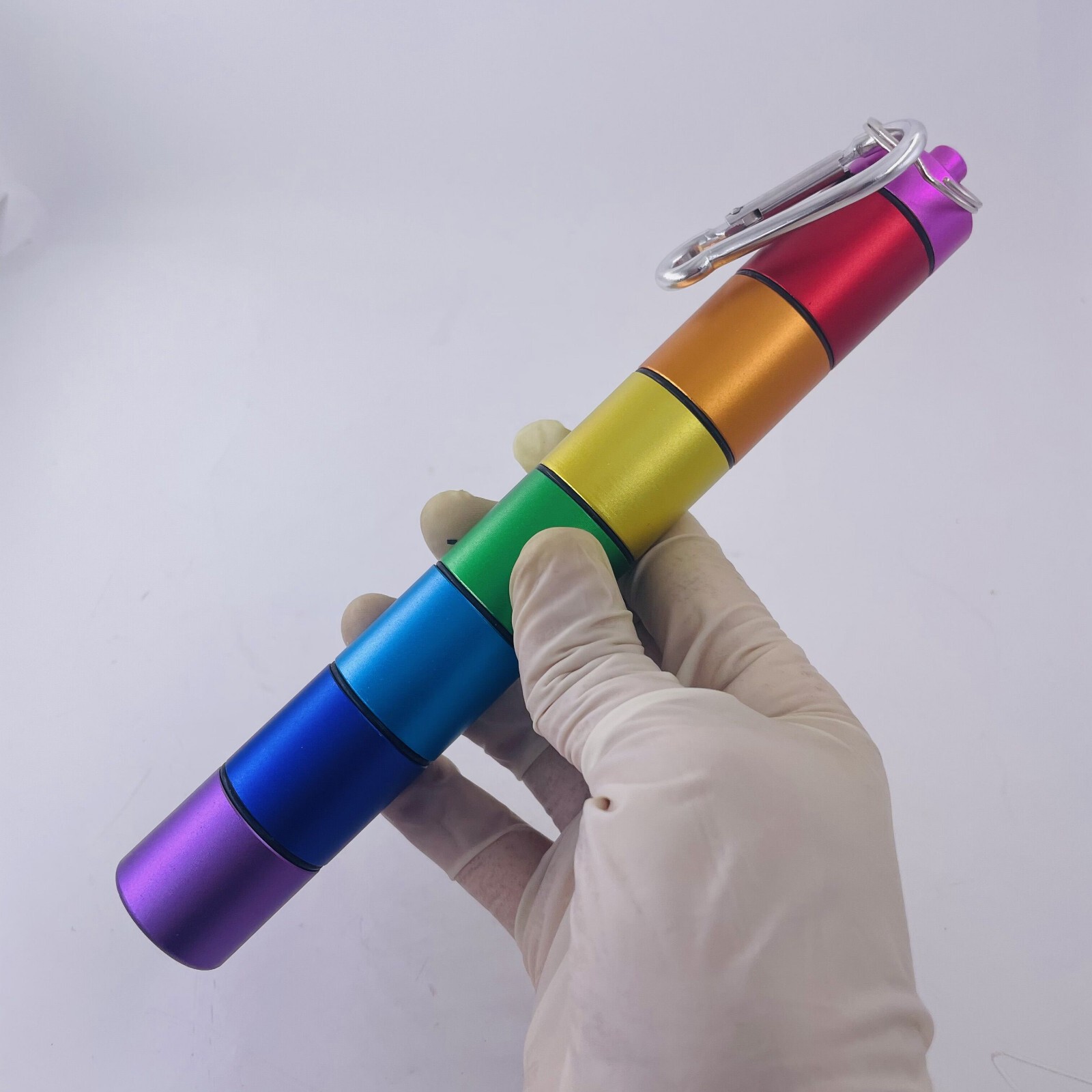 Survival EDC Waterproof Pill Box Case Capsule Seal Bottle Container Bottle Alloy