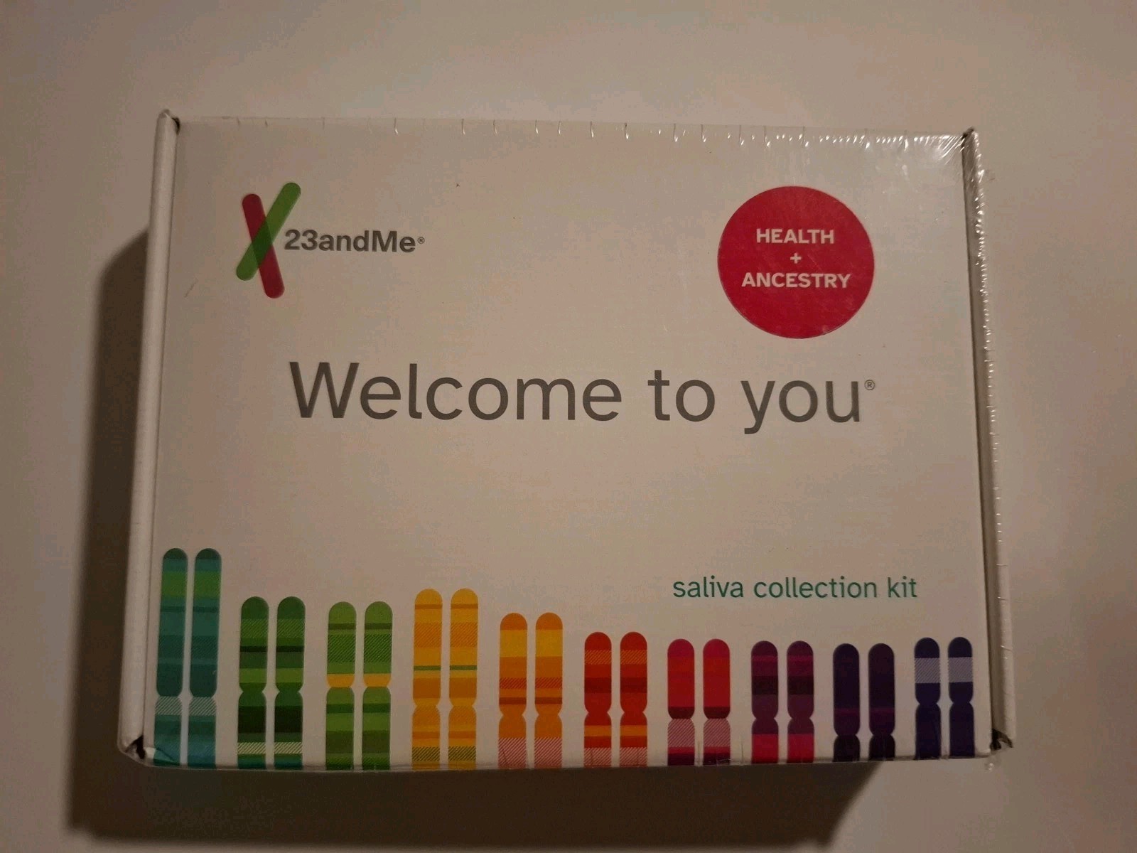 23andMe Health + Ancestry Saliva Collection Kit Exp-02/2026