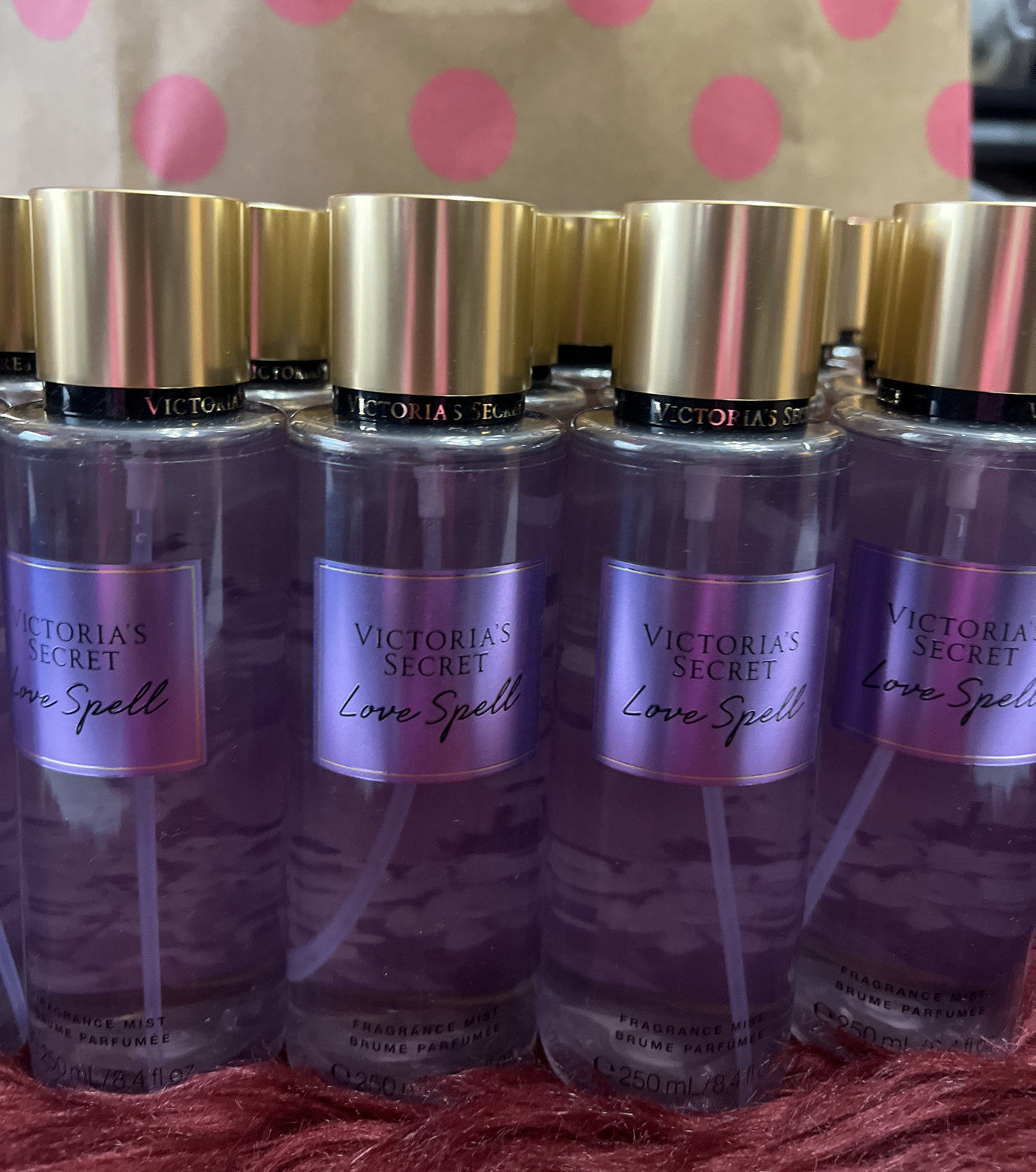 Victoria’s Secret LOVE SPELL Fragrance Body Mist 8.4 fl oz $ 12 each