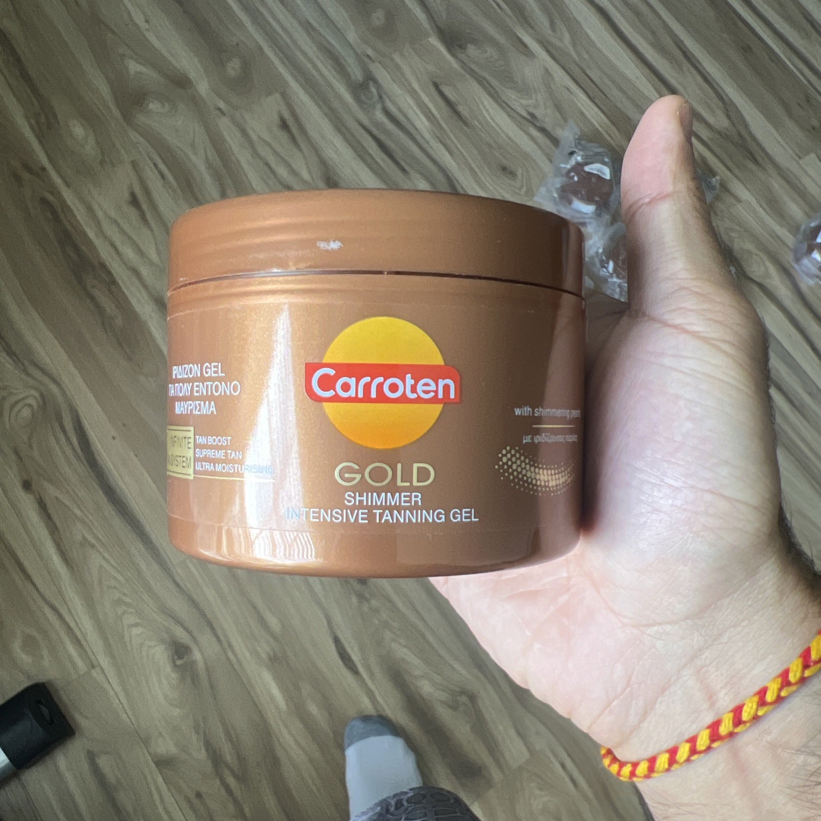 2x Carroten Gold Shimmer Intensive Tanning Gel 5.07oz. NEW! FREE SHIPPING!