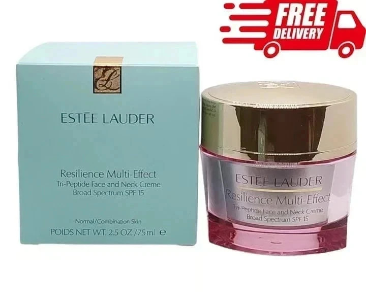 Estee Lauder Resilience Multi-Effect Night Tri-Peptide Face and Neck Cream 2.5oz