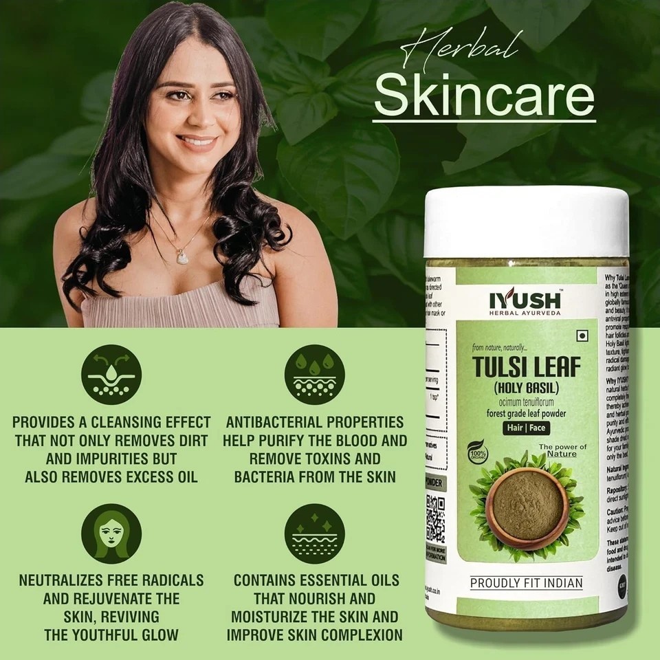Iyush Tulsi Leaf Powder 100g
