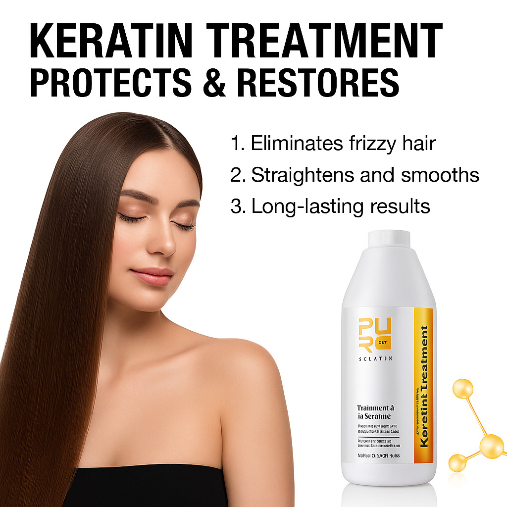 Pure Keratin Professional Hair Treatment, 33 Fl oz, 1000 ml