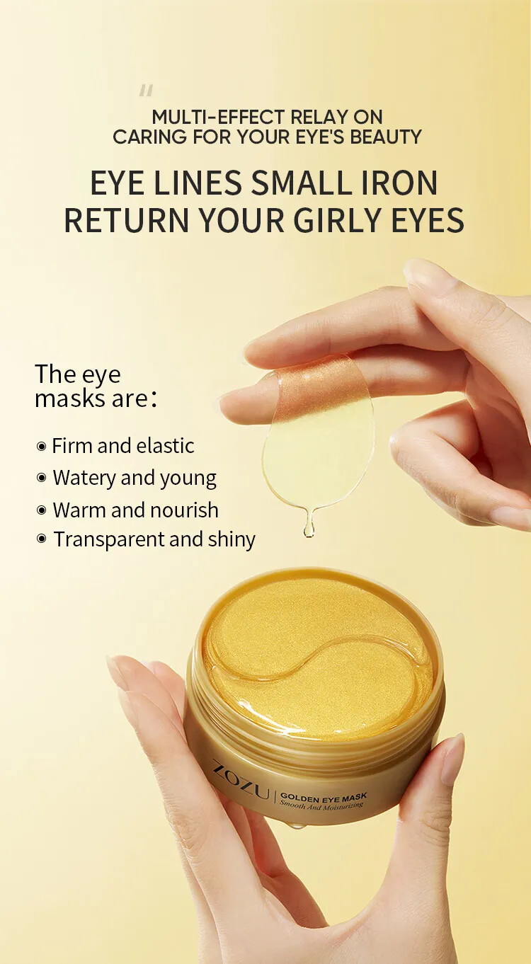 60 PCS Collagen Eye Patches Anti Aging ,Wrinkles Dark Circles Eye Bags Moistrize