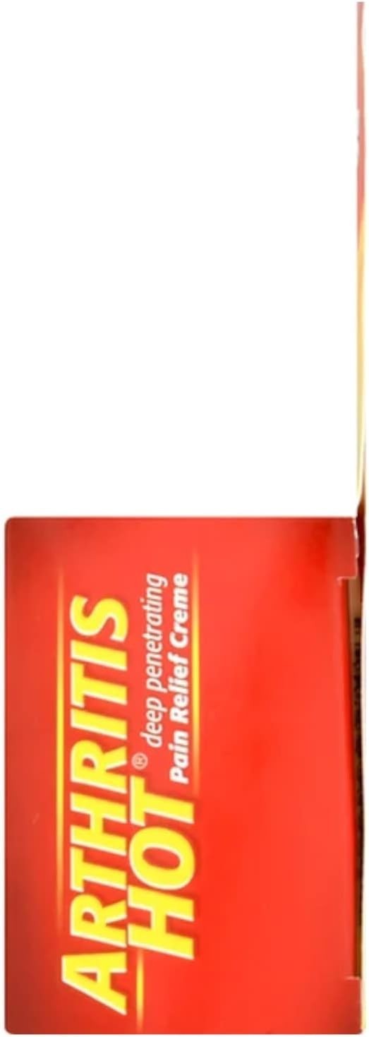 Arthritis Hot Pain Relief Creme 3 oz Pack of 2