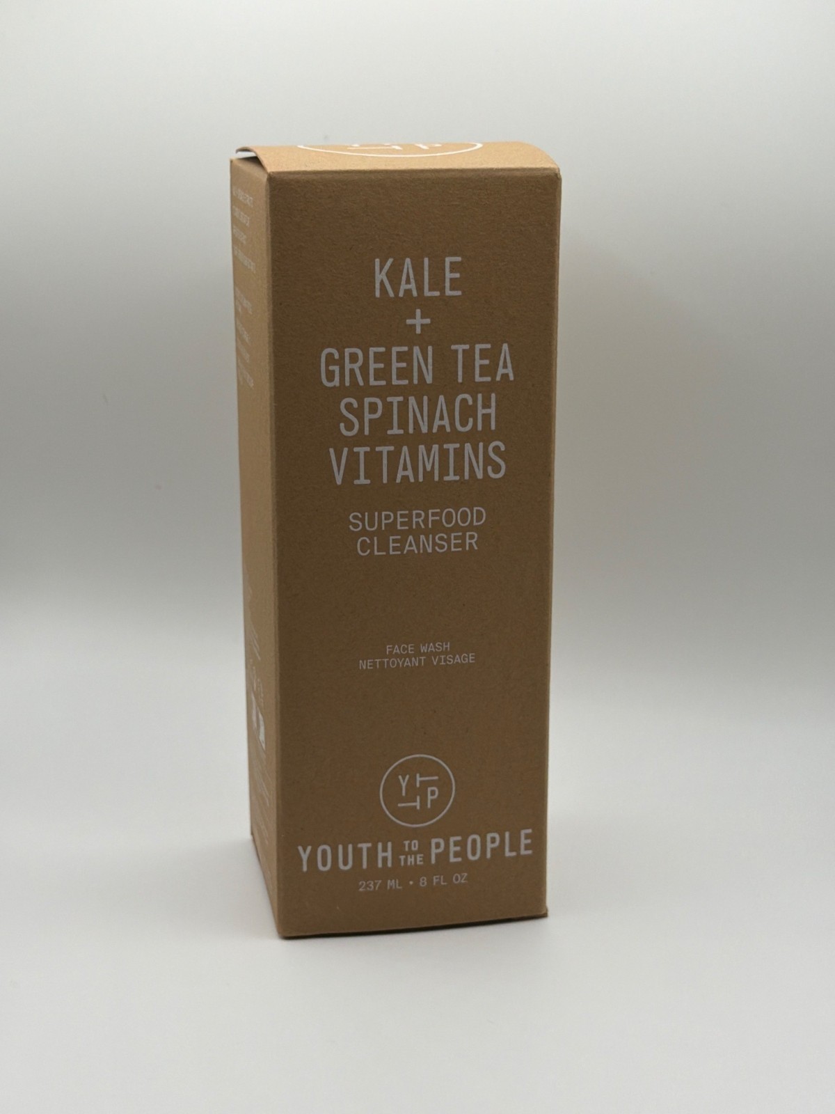 Youth To The People Kale + Green Tea Spinach Vitamins Superfood Cleanser 8 Fl Oz