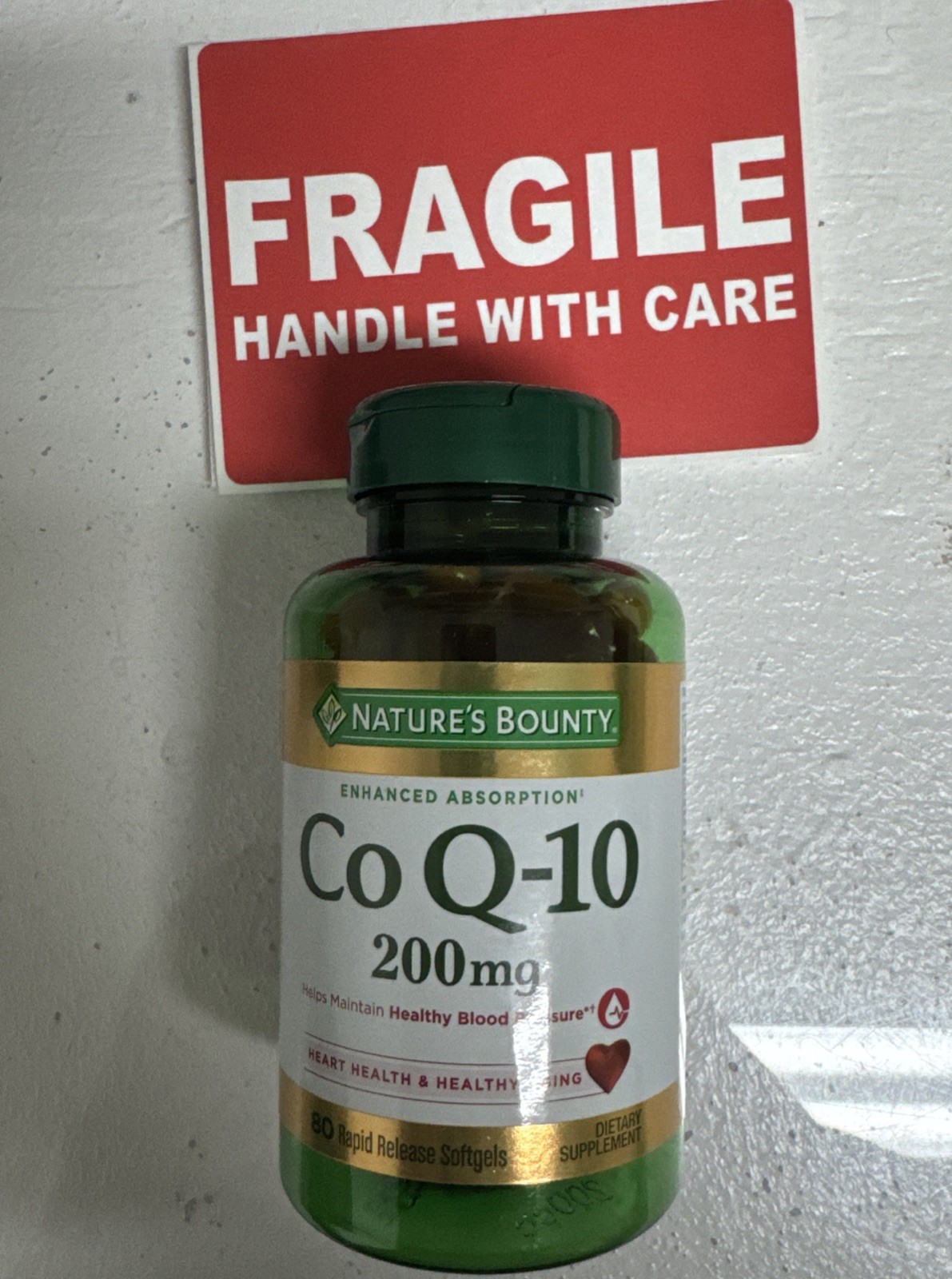 Nature’s Bounty Heart Health Co Q10 Rapid Release Softgels, 200 mg, 80 Ct * NEW