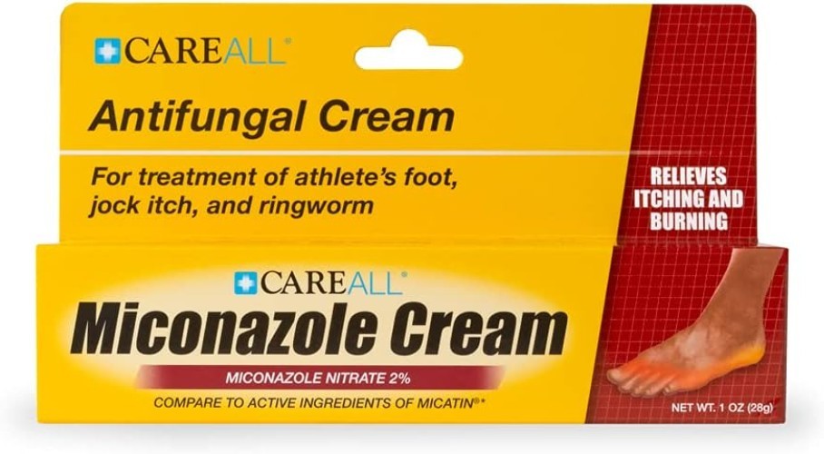 Clinically Proven Miconazole Nitrate 2% Cream – Cures Jock Itch & Athlete’s Foot