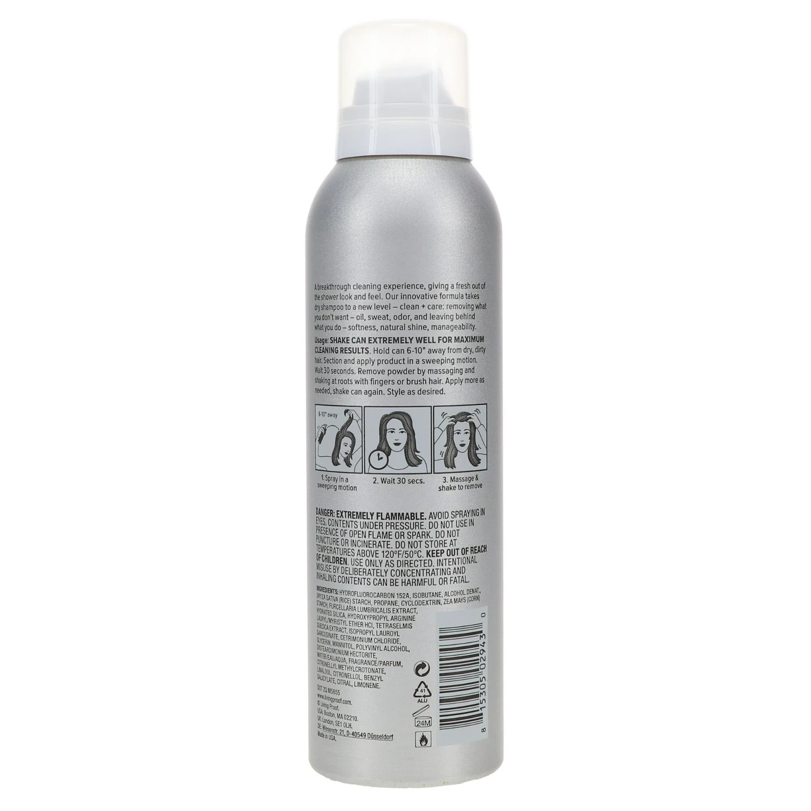 Living Proof Perfect Hair Day Advanced Clean Dry Shampoo 5.5 oz adds shine