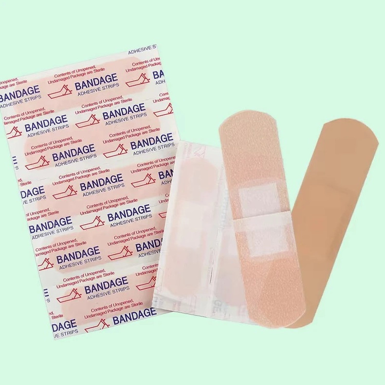 100pcs Waterproof Band-Aid Breathable Adhesive Plaster 72x19mm – NEW