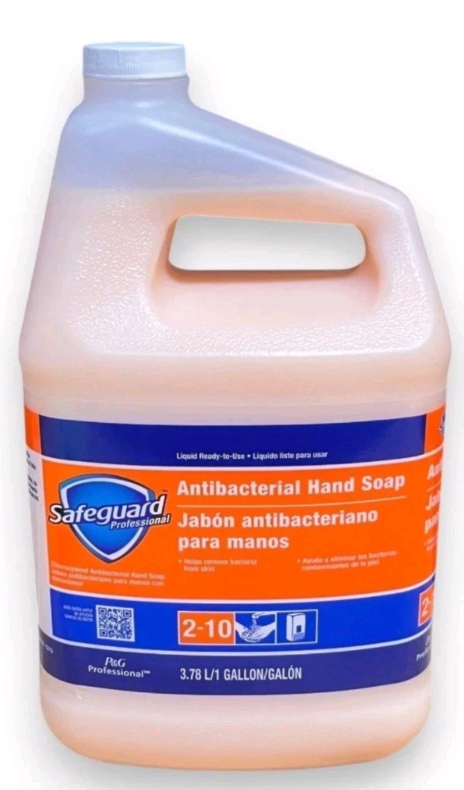 1 GALLON Procter & Gamble 02699 Safeguard Antibacterial Hand Soap, Liquid 3.78
