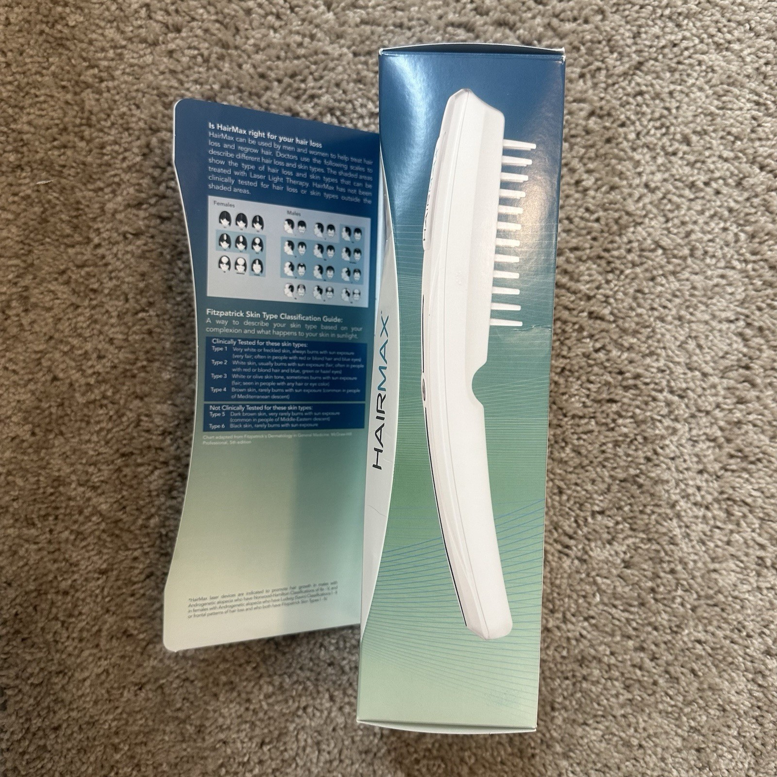Hair Max Pro 12 Laser Comb Hair Growth Laser Light Device