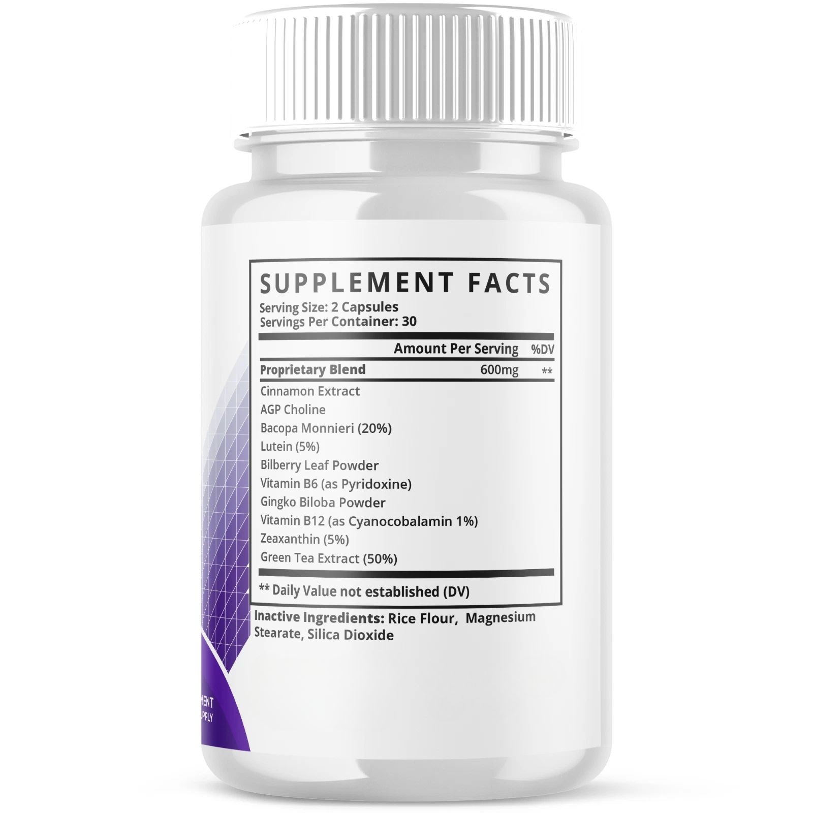 (5 Pack) Neurocept Nootropic All 60 Formula Brain Supplement organic Capsules US