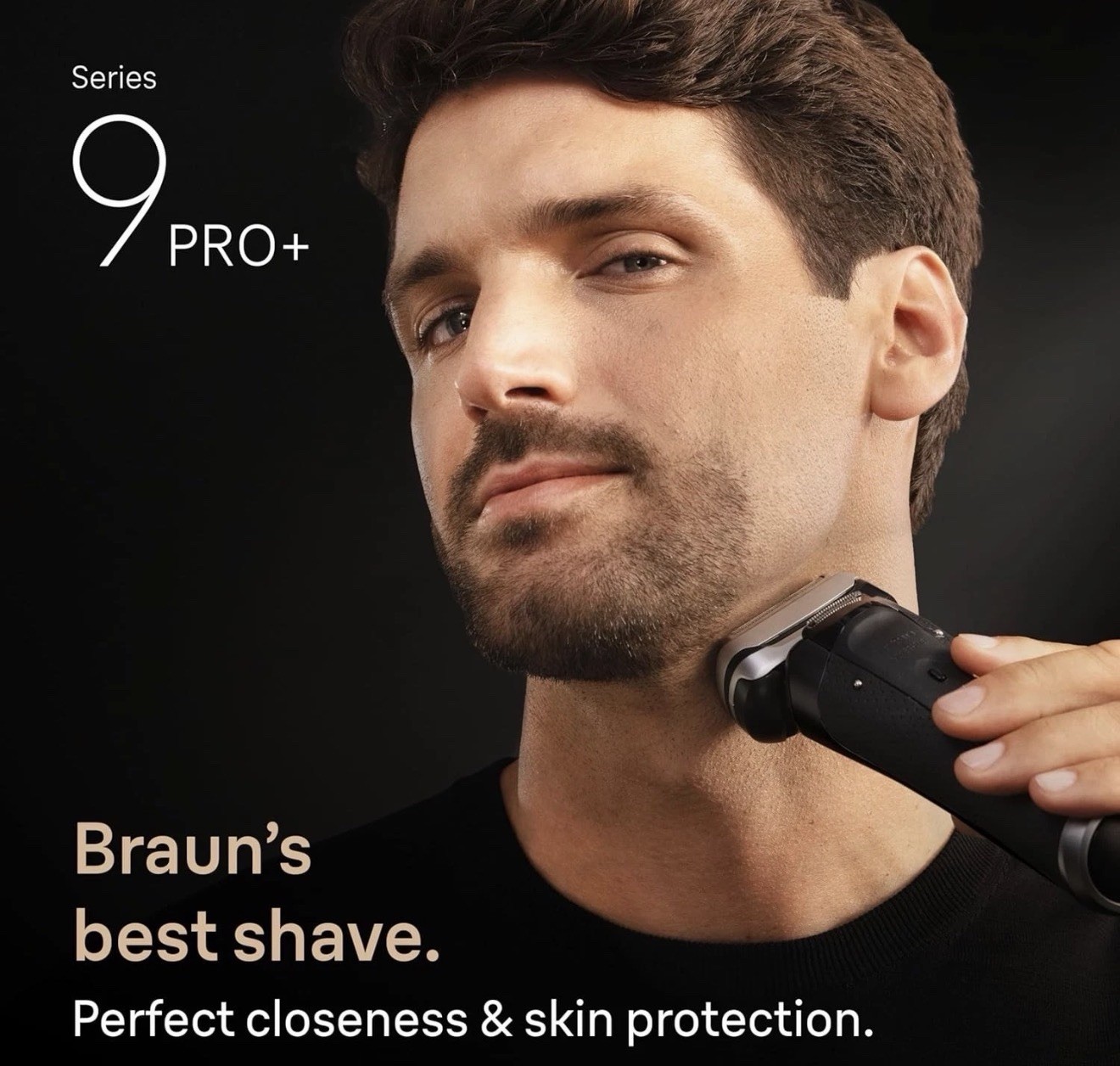 Braun Series 9 PRO+ Electric Shaver SmartCare Center New Open Box Silver 9697CC
