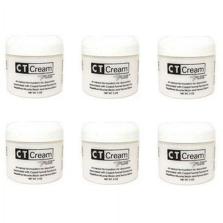 CT Cream Plus natural pain relief for Arthritis, Carpal Tunnel 6 pks VALUES NEW