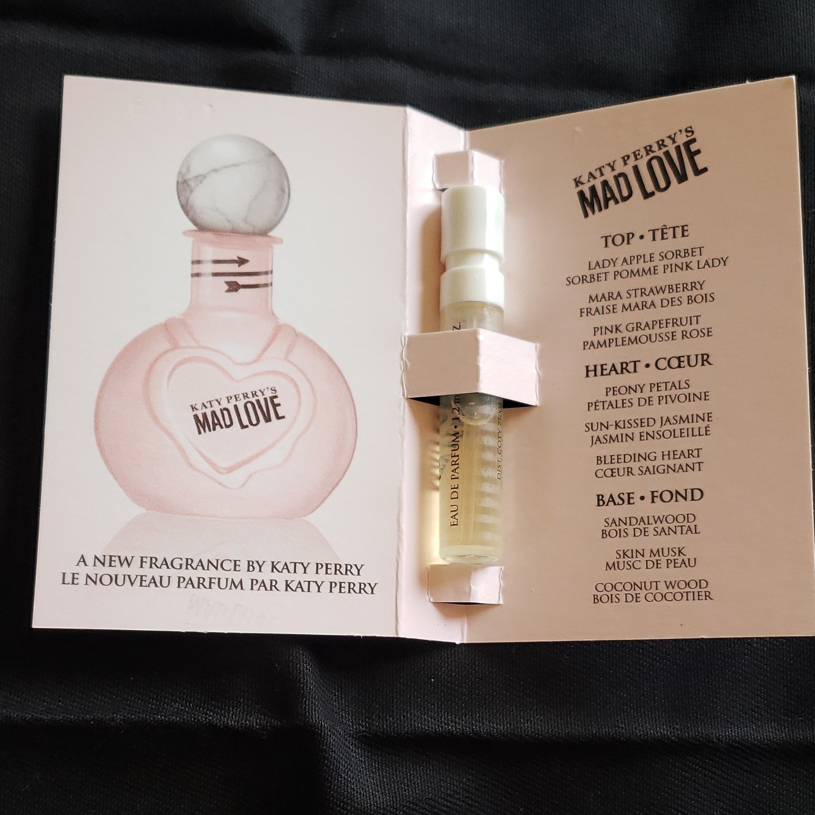 Katy Perry Mad Love Eau de Parfum Spray Sample 0.04 fl oz 1.2 mL