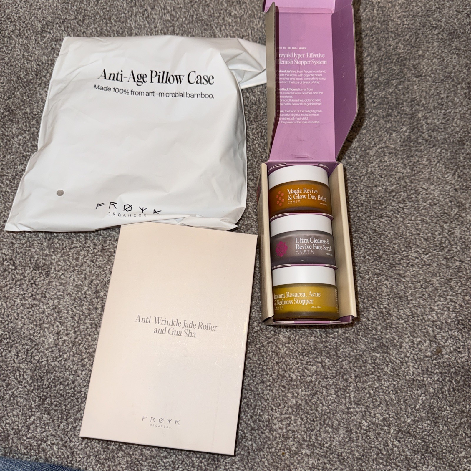 Frøya Organics The Complete Blemish System for Women | Includes Magic Revive …