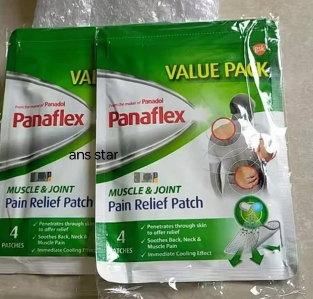 PANAFLEX Muscle & Joint Pain Relief Patch – VALUE PACK (4’S x 4 pack)