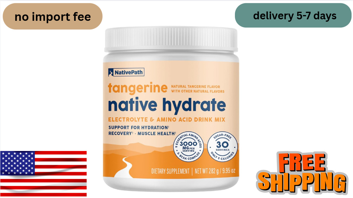 NativePath Hydrate, Zero Sugar, 30 Servings