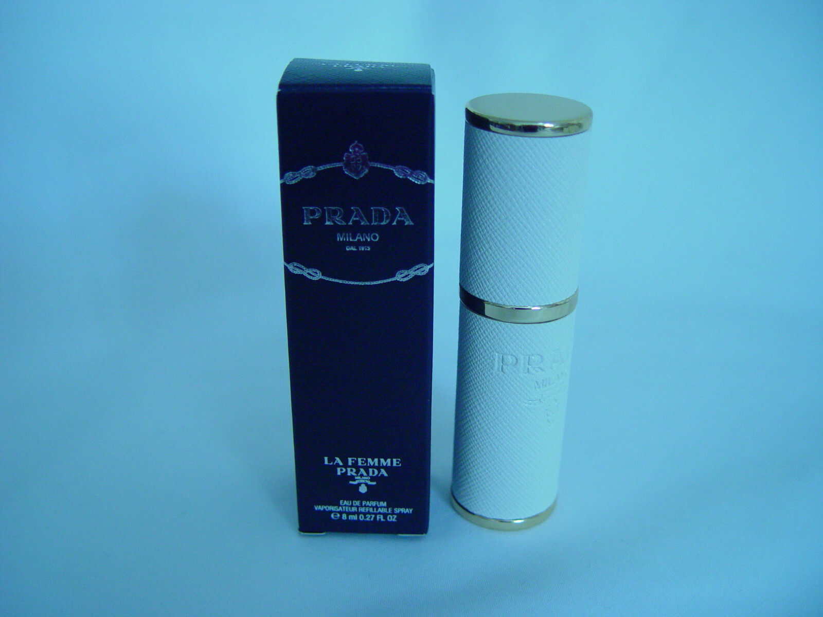 LA FEMME by Prada Refillable Travel Spray 0.27 oz/8 ml NIB READ DESCRIPTION !!