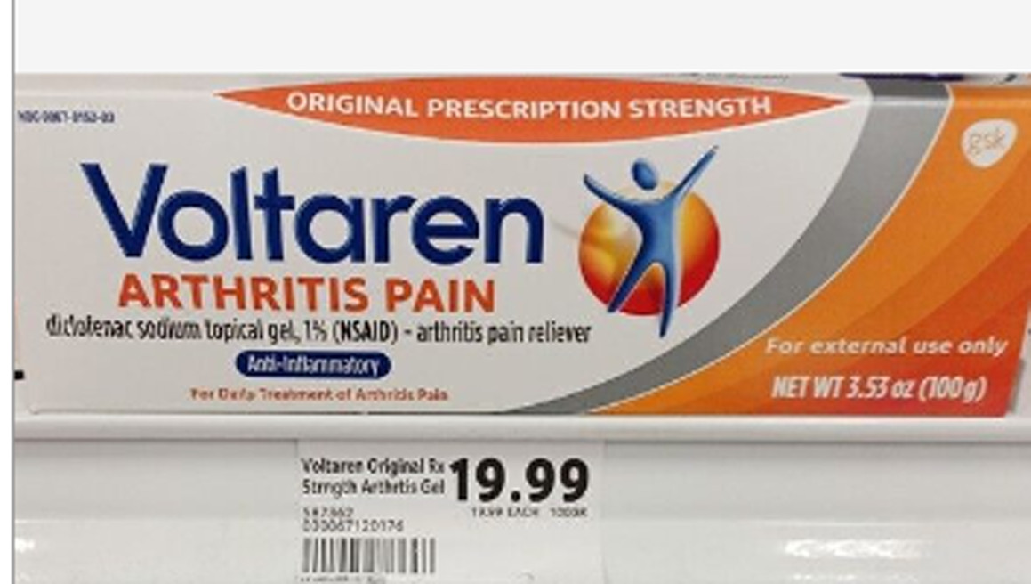 18%OFF-NO TARIFF-VOLTERAN TROPICAL ARTHRITIS&PAIN RELIEF GEL 3.53 EXP. 4/2028+