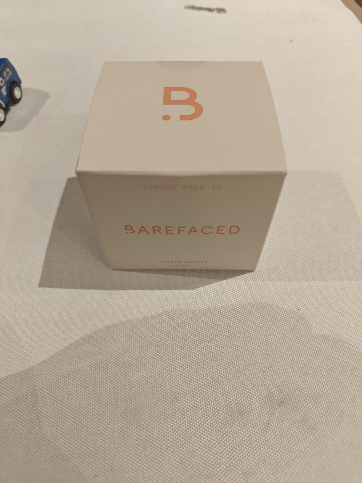BAREFACED Jordan Harper 60 Toning Pads II (Higher Concentration) NEW & SEALED