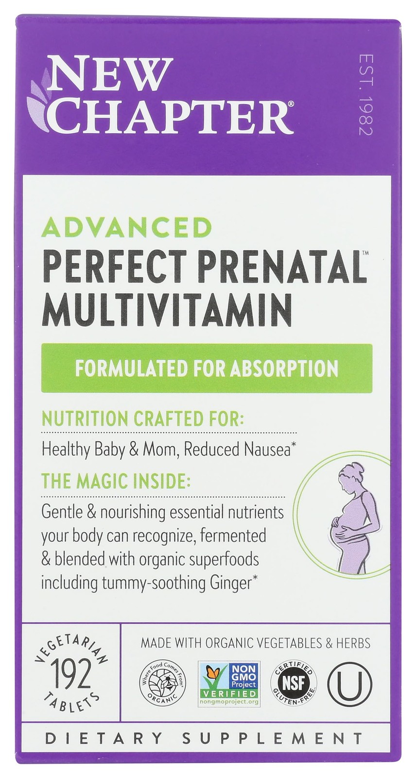 New Chapter Organic Perfect Prenatal, 192 CT