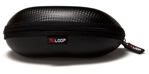 X-Loop Black Sunglasses Case (CASE530XL), unisex, men, women, travel, *NEW*