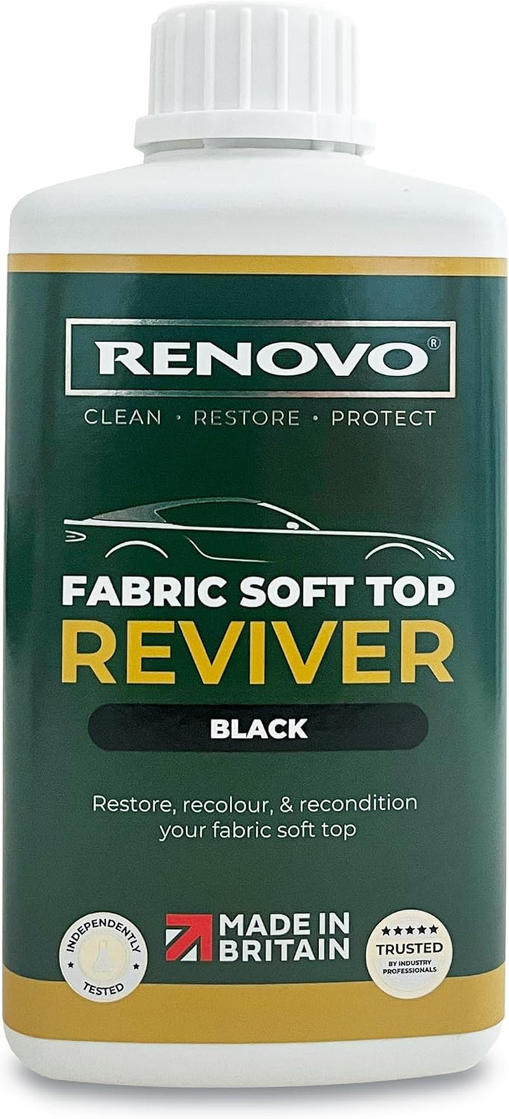 Soft Top Reviver – Black (500Ml)