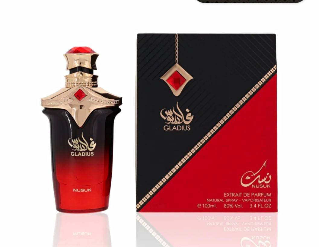 NUSUK Gladius Extrait de Parfum Spray Regular Size 3.4 fl oz