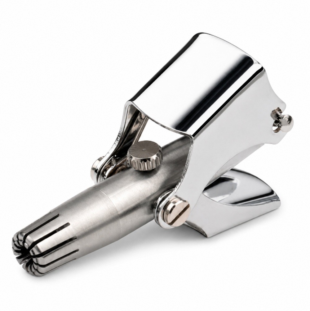 Stainless Steel Manual Nose Hair Trimmer Precision Rotary Clipper Grooming – V2