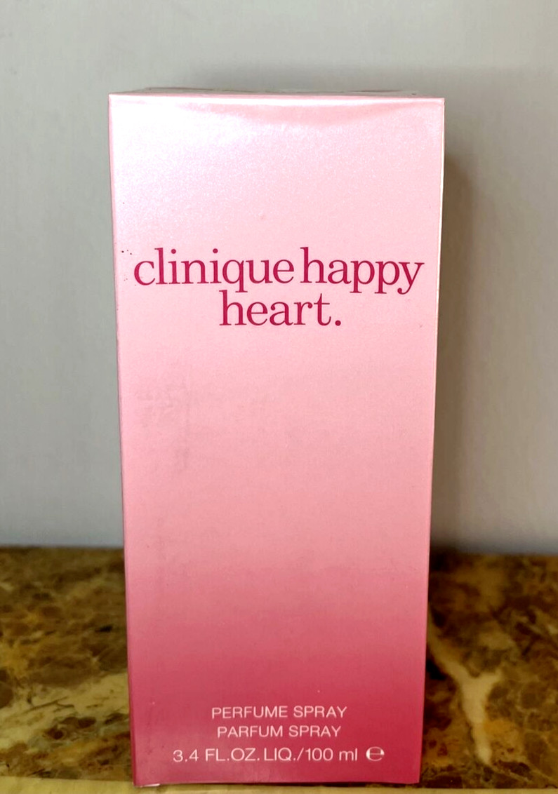 Batch *A47 – Happy Heart by Clinique 3.4 oz 100ml Parfum Perfume Spray for Women