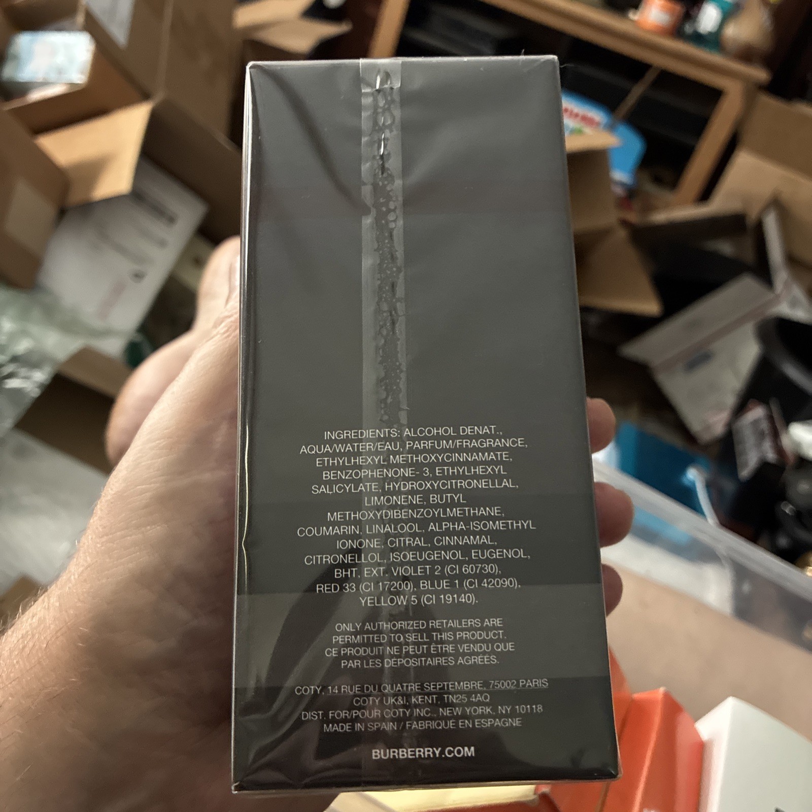 BURBERRY TOUCH By Burberry Cologne for Men EDT 3.3 / 3.4 oz New In Sealed Box
