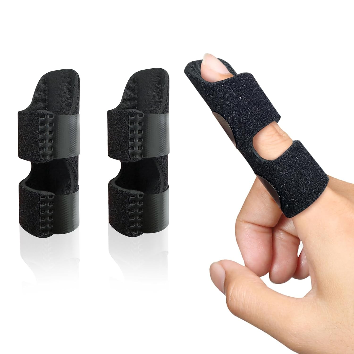 Finger Splint, Universal Trigger Finger Brace for Broken/Arthritis Pain and Spra
